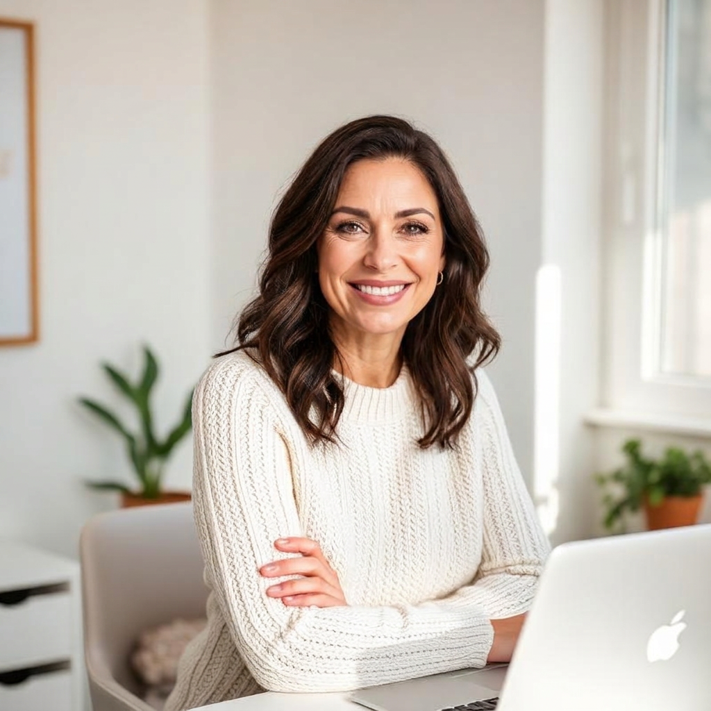 Portrait of Isabelle Marchetti, founder of The Chic Workspace